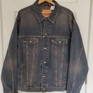 Levi's Denim Trucker Jacket Jean Metal Buttons